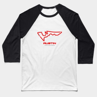 Austin Track Graphic Baseball T-Shirt